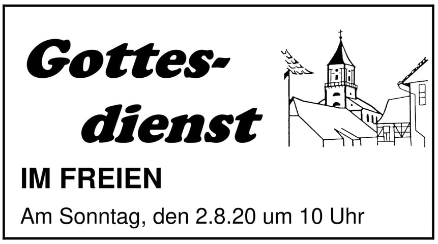 Gottesdienst Gemeindefest