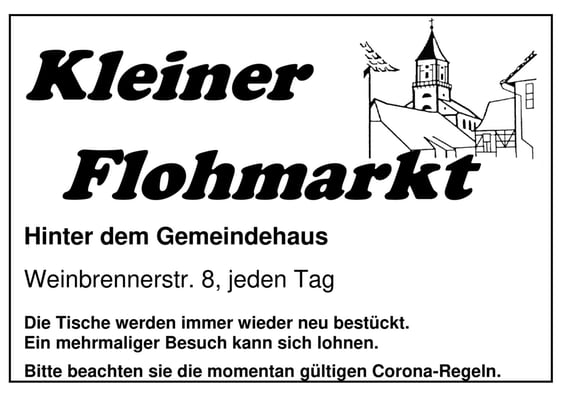 Kleiner Flohmarkt