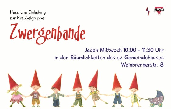 Plakat Zwergenbande