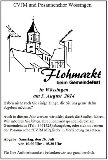 Flohmarkt