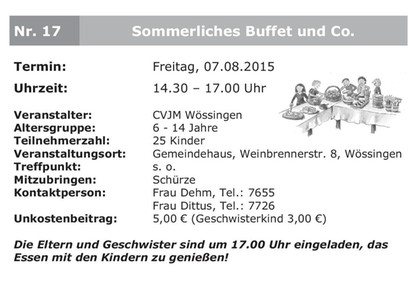 Ferienspaß 2015